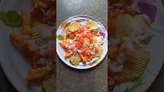 Kurkure Aor Chips Ki Chaat Recipe 😋#shorts #youtubeshorts #chaatrecipe