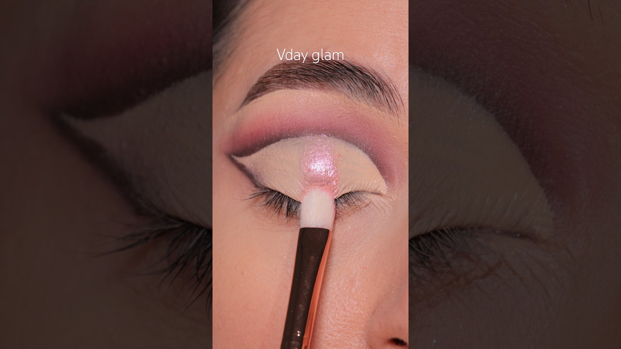 Vday romantic pink look🌹