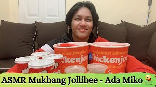 ASMR Jollibee Mukbang with Ada Miko | Jollibee Express Delivery | Ma2ke It Yummy