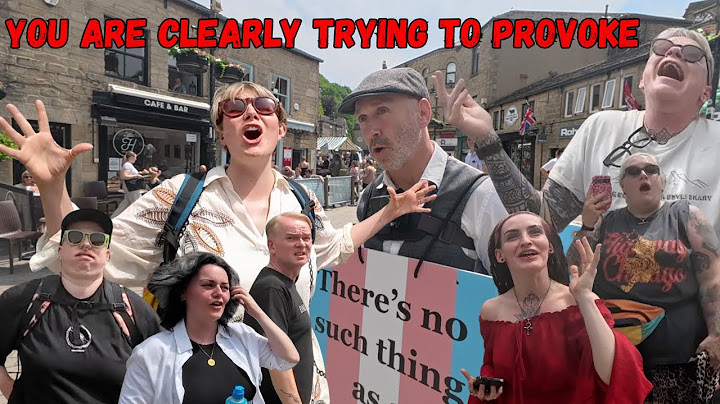 She Freaked Out When She Saw My Sign – Hebden Bridge Showdown!