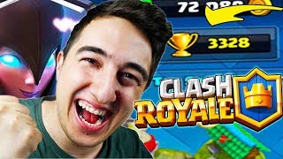 Gece Cadisiyla Kendi̇ Rekorumu Kirdim - Clash Royale