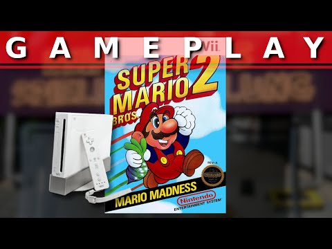 Gameplay : Super Mario Bros. 2  [Virtual Console][NES][WII]