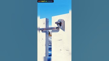 3D Door Lock Design @DWFURNITUREMAKER #wood #wooddesigner #woodworking