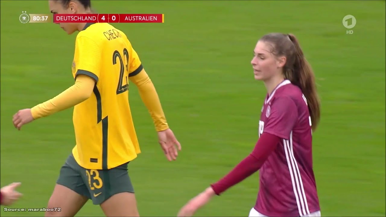 Jule Brand vs Australia (10/04/2021)