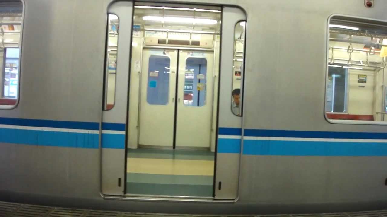 東京メトロ東西線05系初期型車（チョッパ車） 西船橋駅6番線を出発