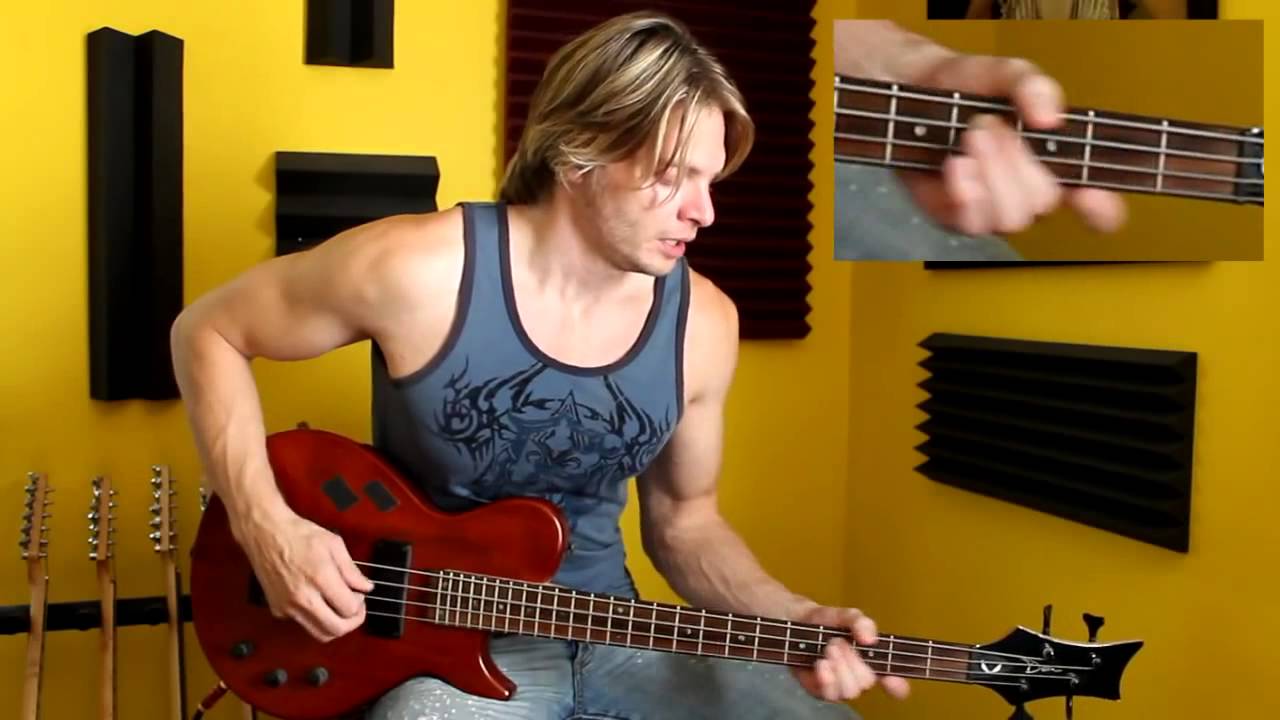 Playing Bass Guitar YouTube