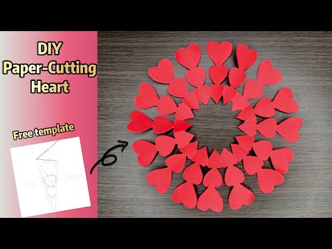 Simple Hack for Cutting out Paper Hearts - stlMotherhood