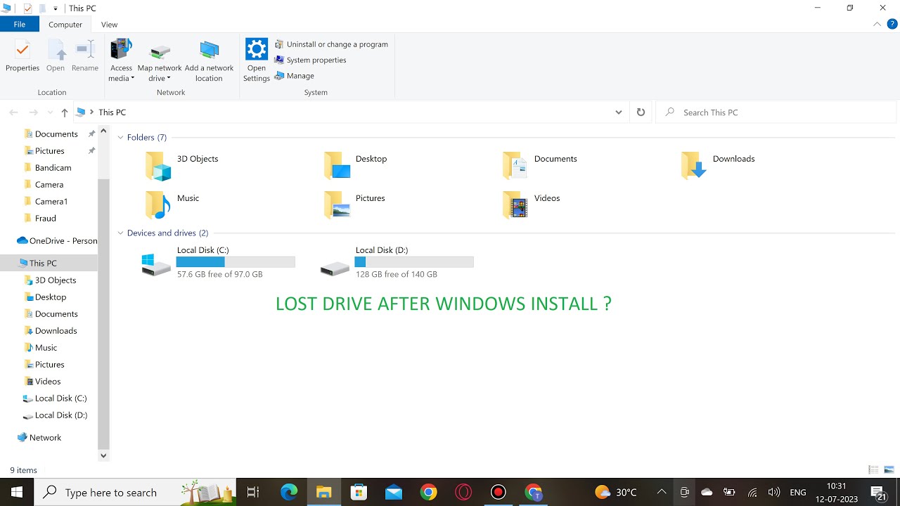 how-recover-my-lost-drive-youtube