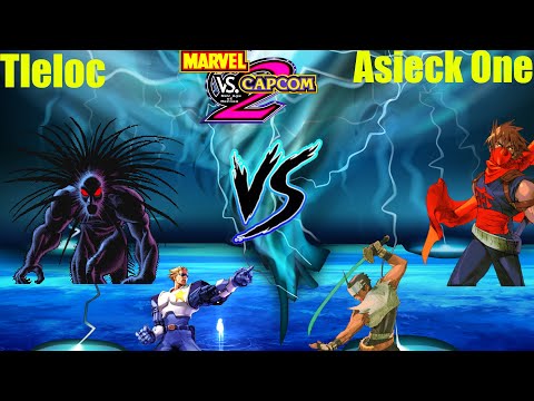 MvC2 Mvci Umvc3 Asieck One vs Tleloc (PSN PS3) pt 2