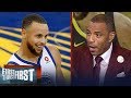 Kenyon Martin on why Curry is more of a threat to the Cavs than Durant | NBA | FIRST THINGS FIRST