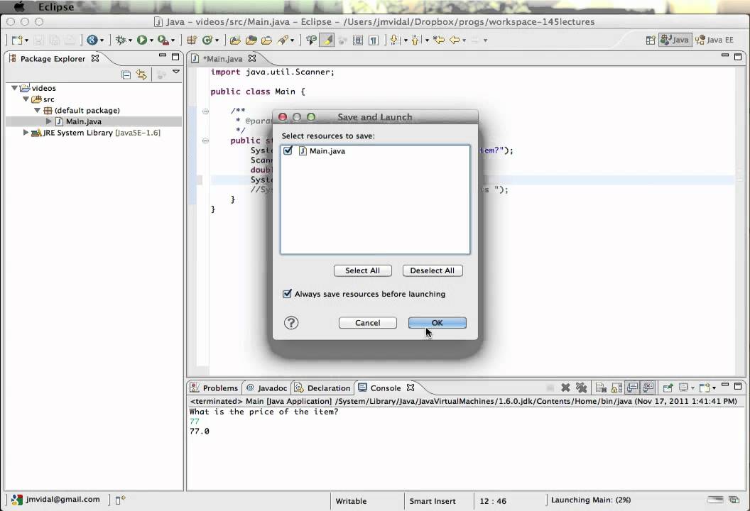 Java Scanner Tutorial - YouTube
