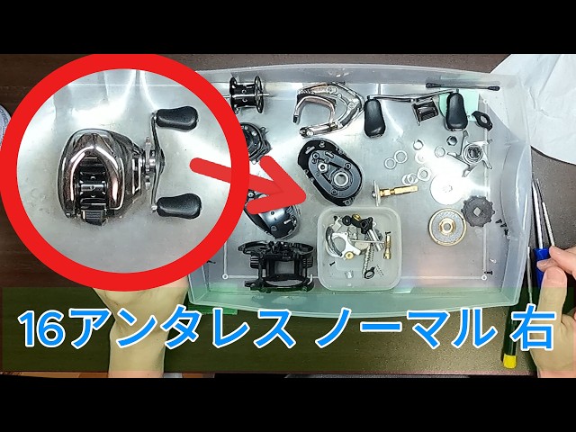 分解】16アンタレス ノーマル 右巻き フル オーバーホール - YouTube