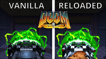 Doom 64 vs Doom 64 Reloaded - Weapon Comparison/Showcase