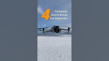 4 Cinematic Drone Moves For Beginners | DJI Air 3S