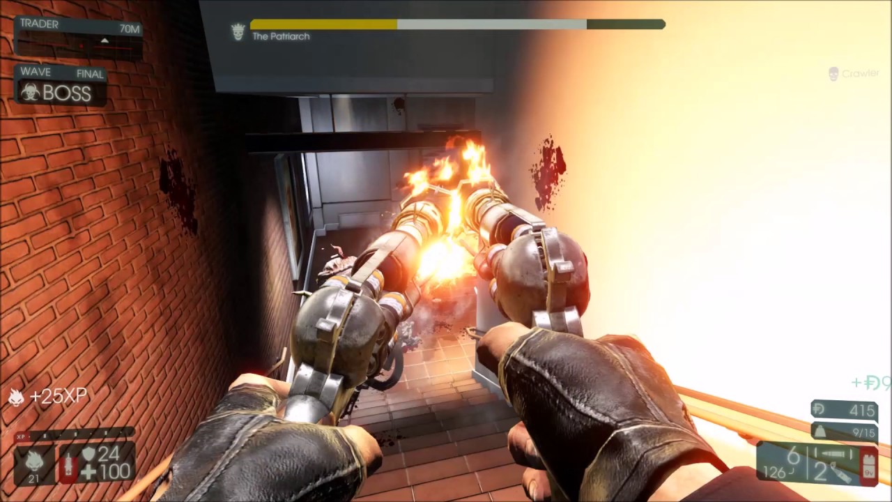 [KF2] Solo Firebug (Hell on Earth) vs Patriarch