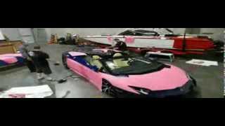 Nicki Minaj Lamborghini Aventador by Exotic Euro Cars Nicki Minaj Lamborghini Aventador