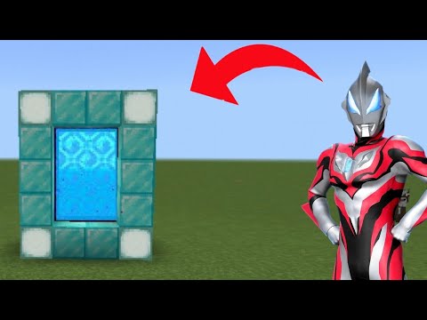 HOW TO MAKE ULTRAMAN GEED PORTAL - MINECRAFT