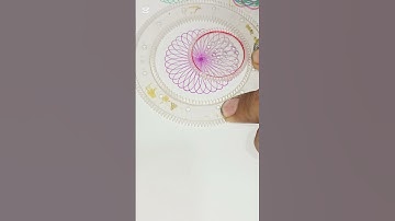 Spirograph art #art #viralvideo #spirographdrawing #artandcraft #spiroart #artdrawing #mandala