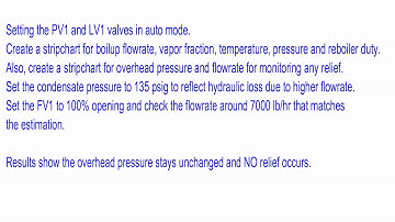 Dynamic simulation for Relief scenario - Case E, Column bottoms part 1