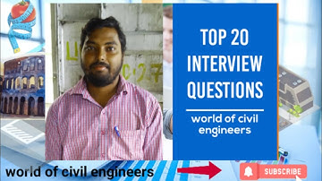 Top most interview questions asked in L&T , Afcon etc |Civil engineering Basic interview questions