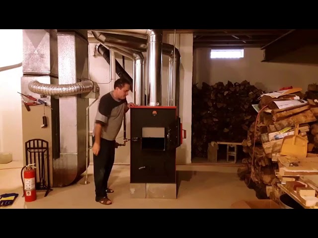 28-4000 Add on Wood Furnace - YouTube