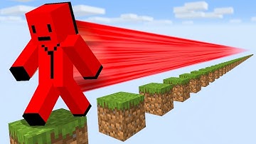 【マイクラ】100万ブロック移動するマインクラフト