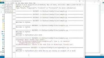 File handling r+ mode in Python programming in Tamil