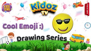 How To Draw A Cool Emoji | Easy Step by Step