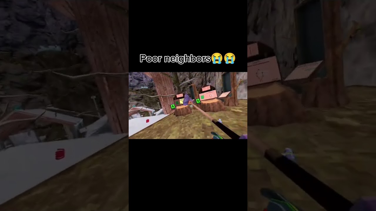 Poor neighbours 😭😭 