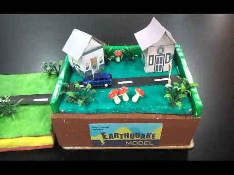 3d earthquake models for 6th graders how to
