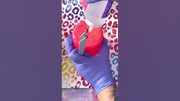 Glass Mug Snowglobe Tumbler #snowglobetumbler #diy #glitter #glitterart