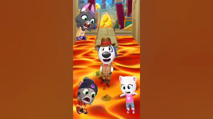 Talking Tom Gold Run Lava Fails – Epic Funny Moments!