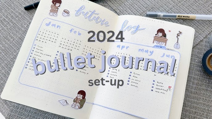 The Essential Supplies You Need To Start A Bullet Journal (2024) – Glossy  Belle