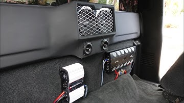 Sound System in Single Cab Chevy Truck w/ Sundown Audio Prv Audio & Taramps 1200.1 finally done