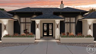 Mediterranean Style House Plan | Twin Oaks