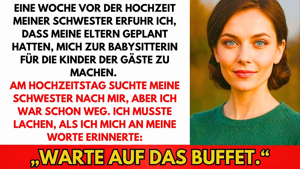 Meine Eltern Wollten Mich Als Babysitter Für 12 Kinder Bei Der Hochzeit. Also Habe Ich...