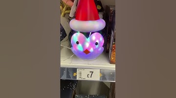ASDA’s Light Up Christmas Penguin 🐧 2024