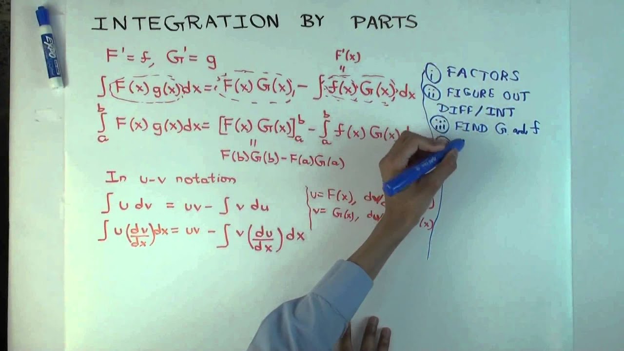 Practical Integration By Parts Calculus