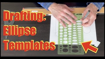 Manual Drafting Basics: Ellipse Templates