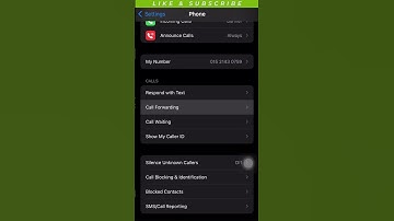 How to forward calls on iphone 2024 | Iphone call forwarding