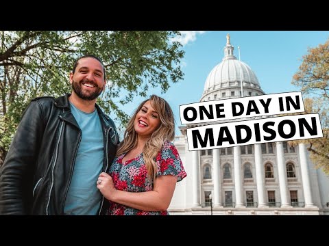 Wisconsin: 1 Day in Madison - Travel Vlog | What to Do, See, and Eat in Madison, WI