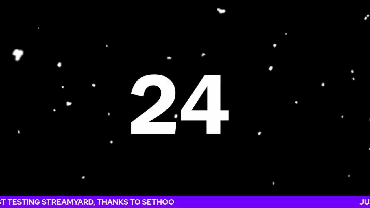 TEXTING STREAMYARD, THANKS SETHOO