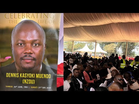 DENNIS KASYOKI MUENDO SEND OF EULOGY