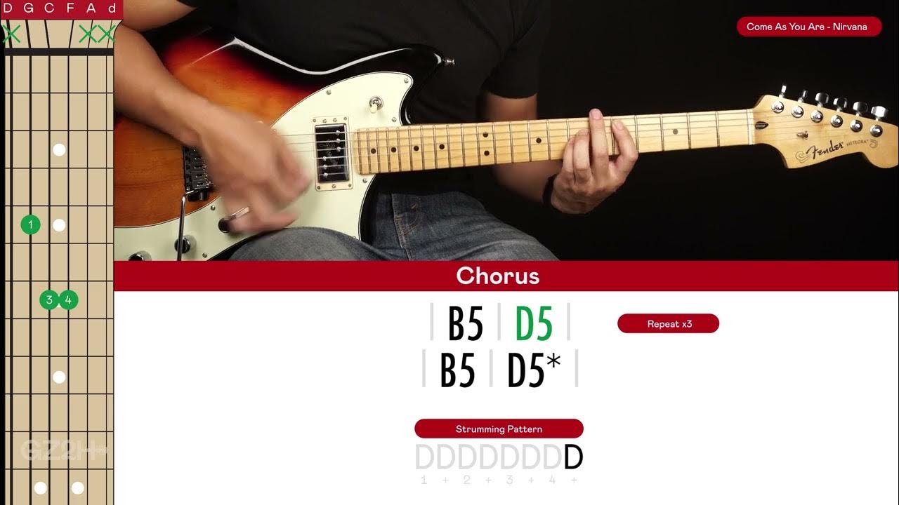 Come As You Are Guitar Cover Nirvana 🎸|Tabs + Chords| Come As You Are Guitar Cover Nirvana 🎸|Tabs + Chords|