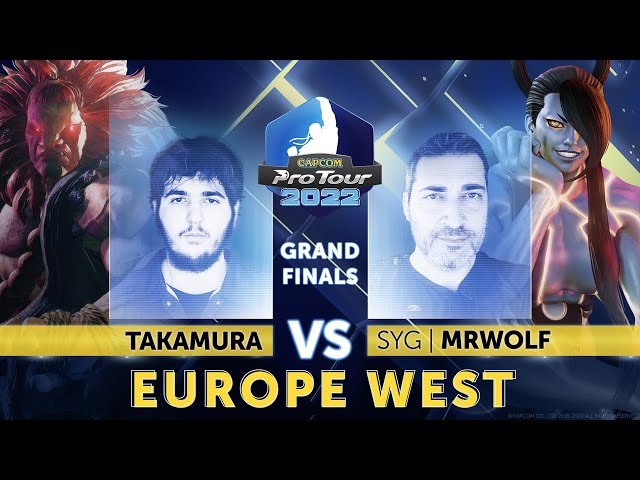 Takamura (Akuma) vs. Mr Wolf (Seth) - Grand Final - Capcom Pro Tour 2022 Europe West