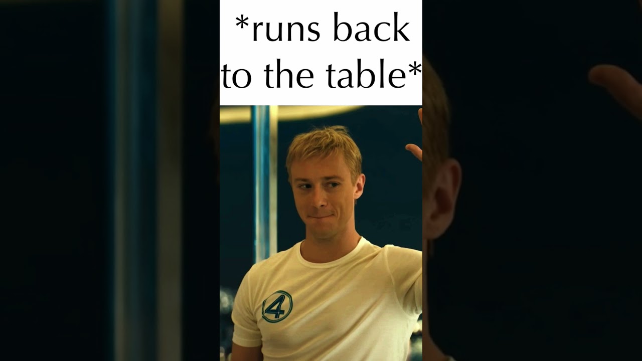 Короткометражка «Фантастическая четвёрка»: Глупость Джонни 😎