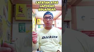 Apa itu Catatan atas Laporan Keuangan || #calk #lapkeu #akuntansi #dumes #nemen #sanes #audit