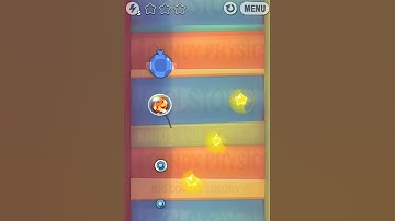 Cut the Rope Experiments Getting Started level 20 all three stars walkthrough