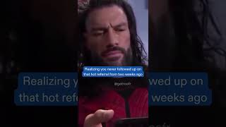 Forgetting to follow up
