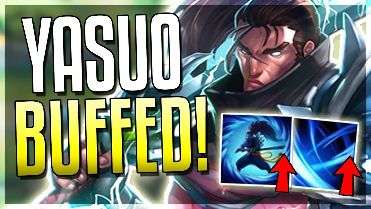 YASUO BUFFS/CHANGES ARE HERE!? Even Stronger Late Game Now - League of ...